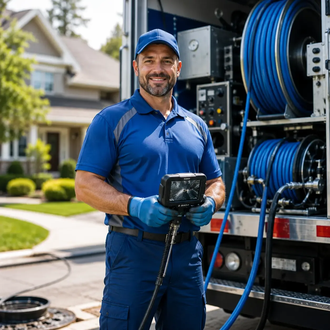 Local outdoor drain cleaning specialists in Garfield, KS
